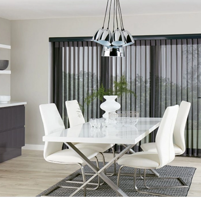 Allusion Vertical Blinds fitted patio sliding doors