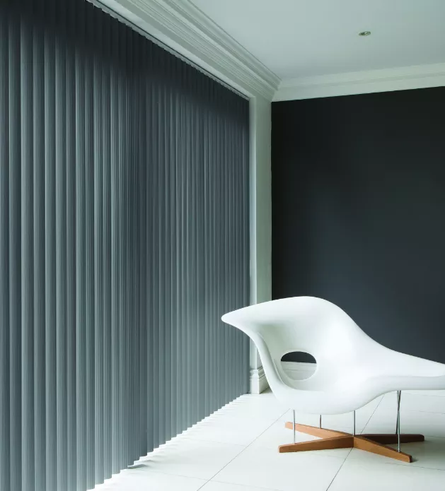 Vertical blinds Durashade Zurich Carbon